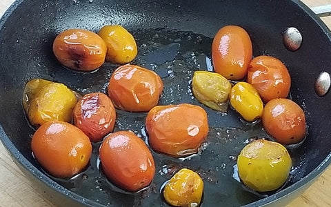 Image of cooking tomatoes