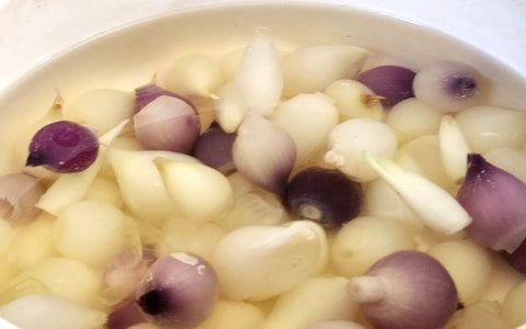 Image of boiled onionns