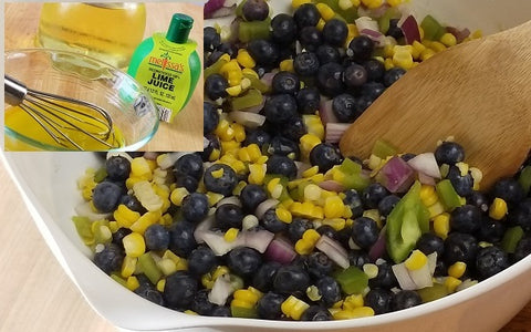 Image of mixing salad