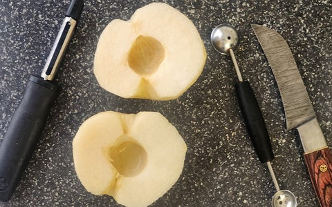 Image of pear halves