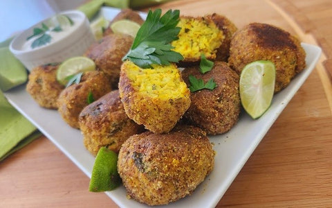 Image of cooked falafel