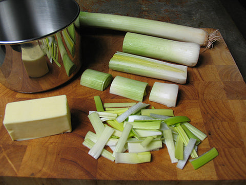 Image of Ingredients for Leek Soubise