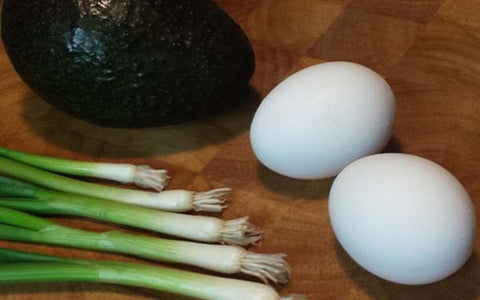 Image of Ingredients for Avocado 'n Eggs