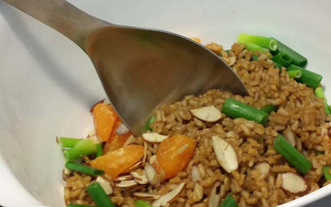 Image of rice with veggies
