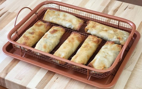 Image of broccoli egg rolls