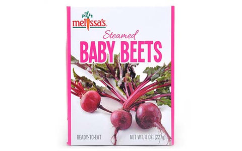 Image of Peeled and Steamed Baby Red Beets