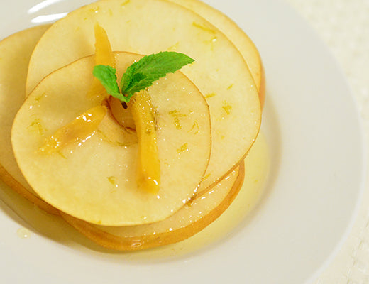 Image of Asian Pears with Ginger Syrup