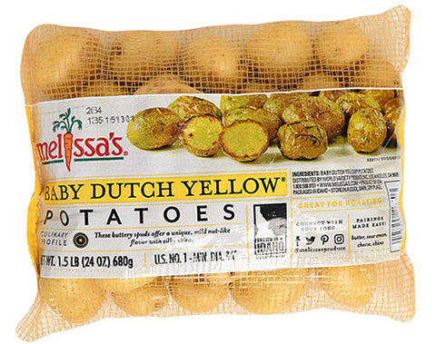 Image of baby dutch yellow potatoes