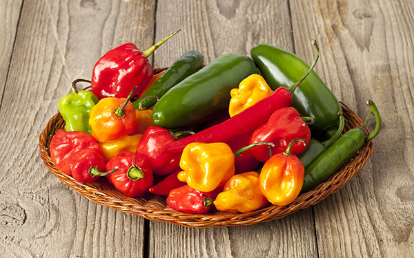 Image of Group of Peppers (Chile)