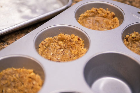 Image of crust on baking molds