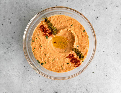 Image of Hummus with Hatch Peppers