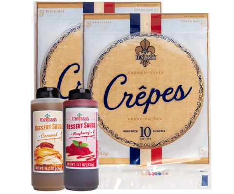 Image of Crepes and Dessert Sauces