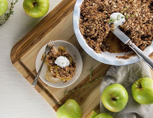 Green Dragon Apple Crumble