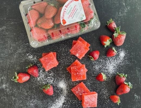 Image of strawberry gummies