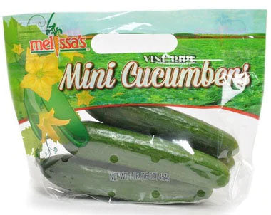 image of mini cucumbers