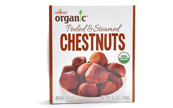 Organic Peeled & Steamed Chestnuts