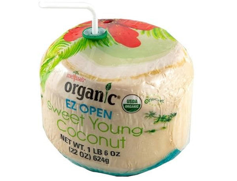 Image of Organic EZ Open Sweet Young Coconuts