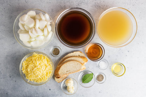 Image of Ingredients for French Onion Soup