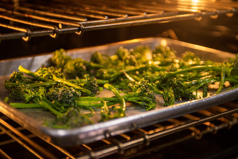Image of roasted baby broccoli