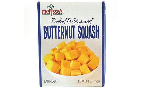 Peeled and Steamed Butternut Squash