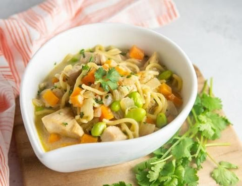 Image of gingery Chicken Noodle Soup