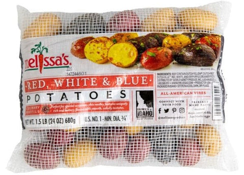 Image of Red, White, and Blue Potato Medley