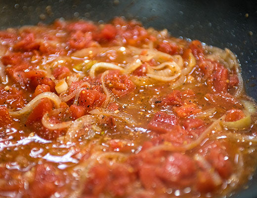 Image of vegetables cooking