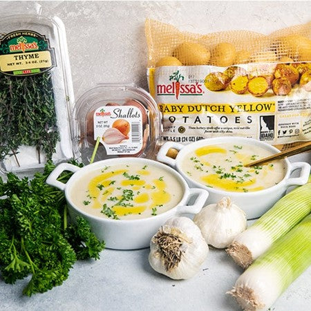 Image of potato & leek soup kit