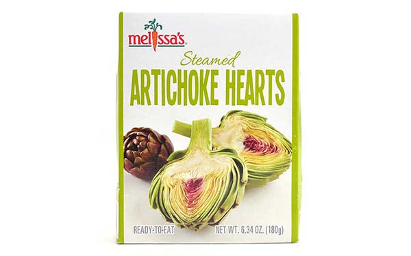 Steamed Artichoke Hearts