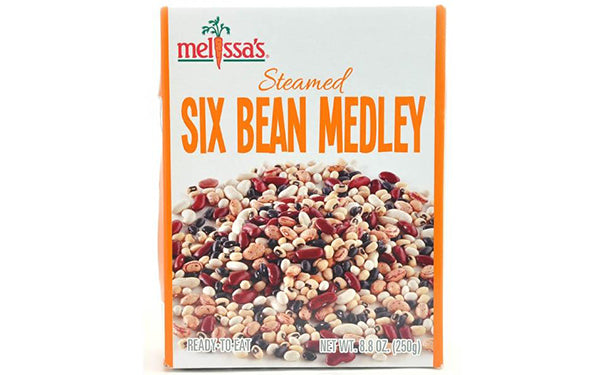 Steamed Six Bean Medley