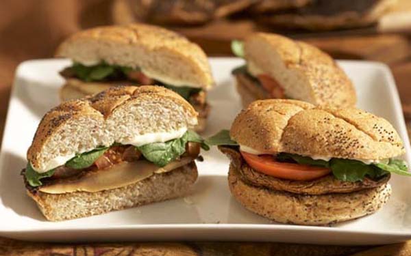 Teriyaki Grilled Portobello Mushroom Sandwich