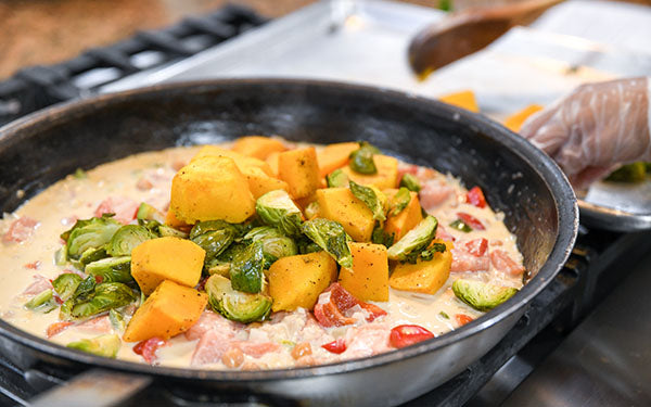 Image of Pumpkin Curry cooking in pan