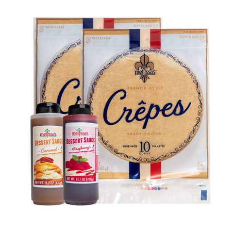 Image of Crepes and Dessert Sauces