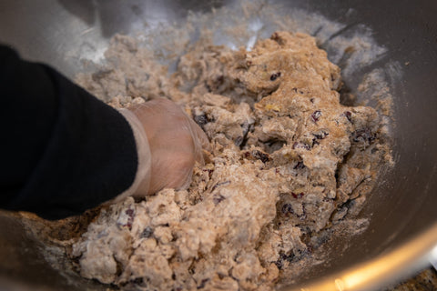 Image of mixing dough