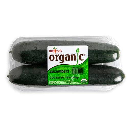 Fresh Organic English Seedless Cucumbers, Mexico, 1 Count - Greenery