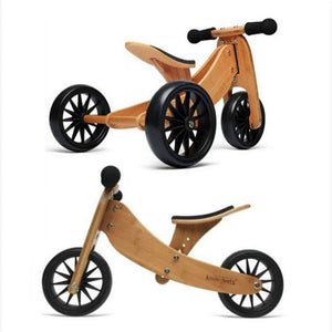 kinderfeets bamboo 2 in 1 tiny tot trike