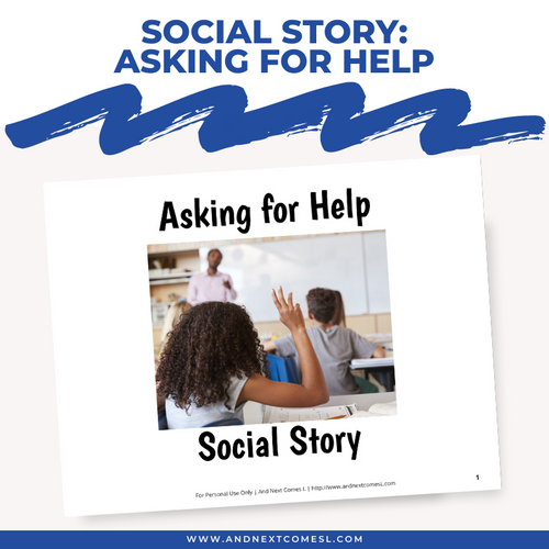 No Pinching Social Story includes Digital Book & Visuals! by The SLP Next  Door