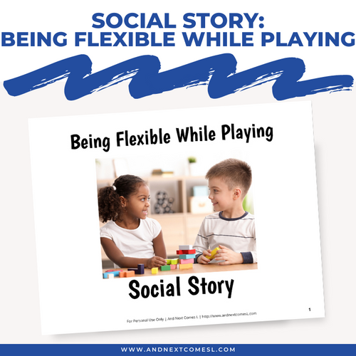 No Pinching Social Story includes Digital Book & Visuals! by The SLP Next  Door