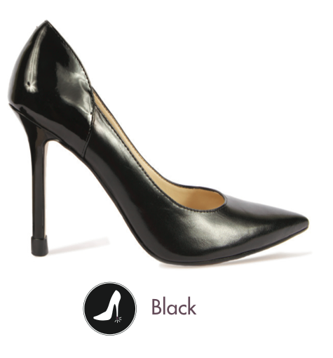 black heel protectors