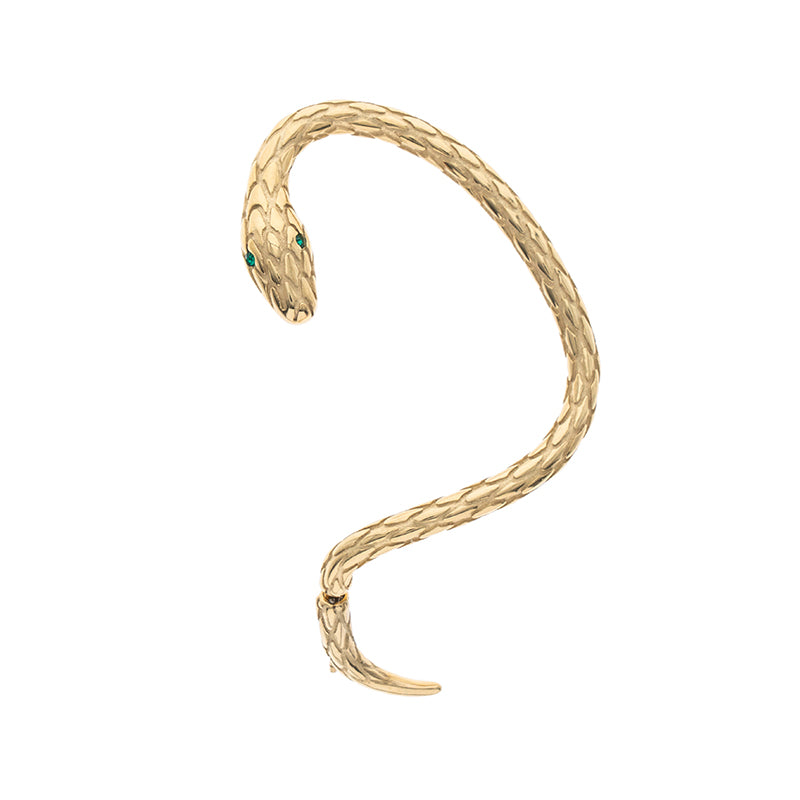 Empty Town-Snake Snake Clip Earring 