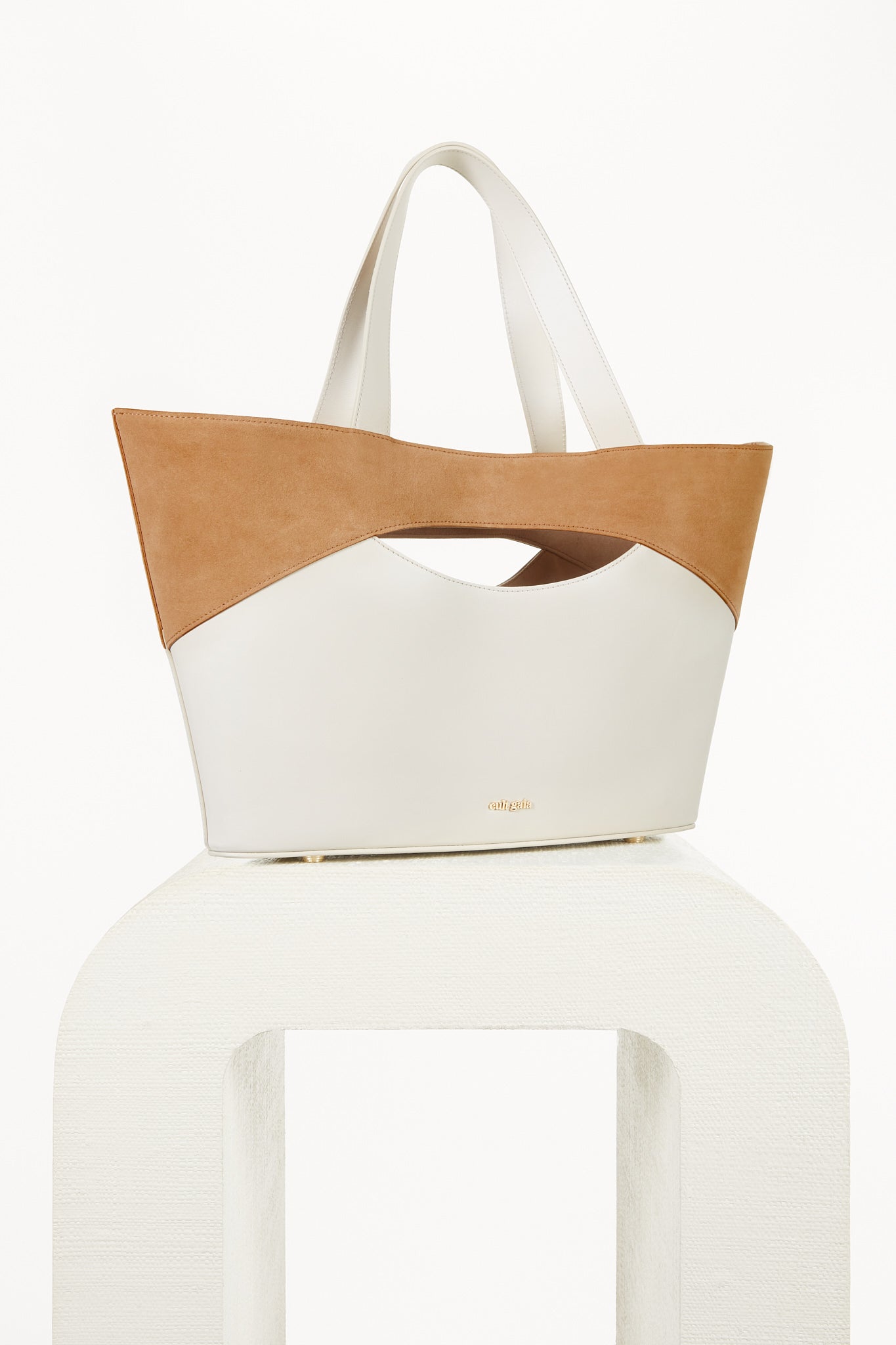 JUN TOTE - OFF WHITE MULTI