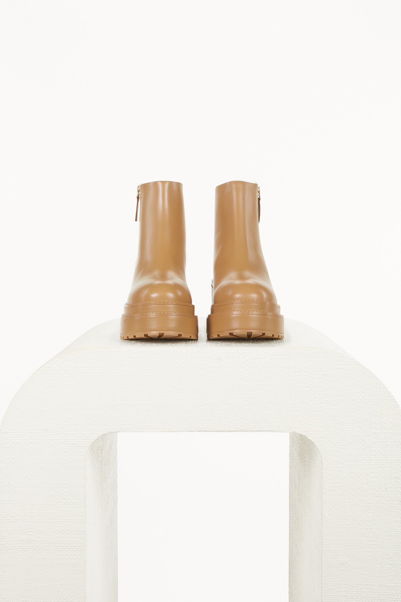 BRENDA BOOT - CAMEL