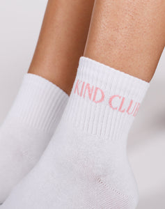 The "KIND CLUB" Sock | Pink