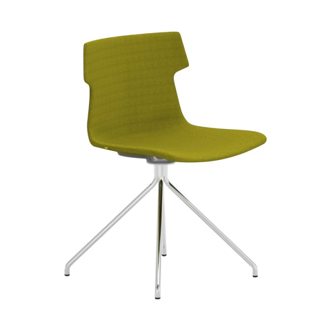 Green Conference Chair with Spidering Base 