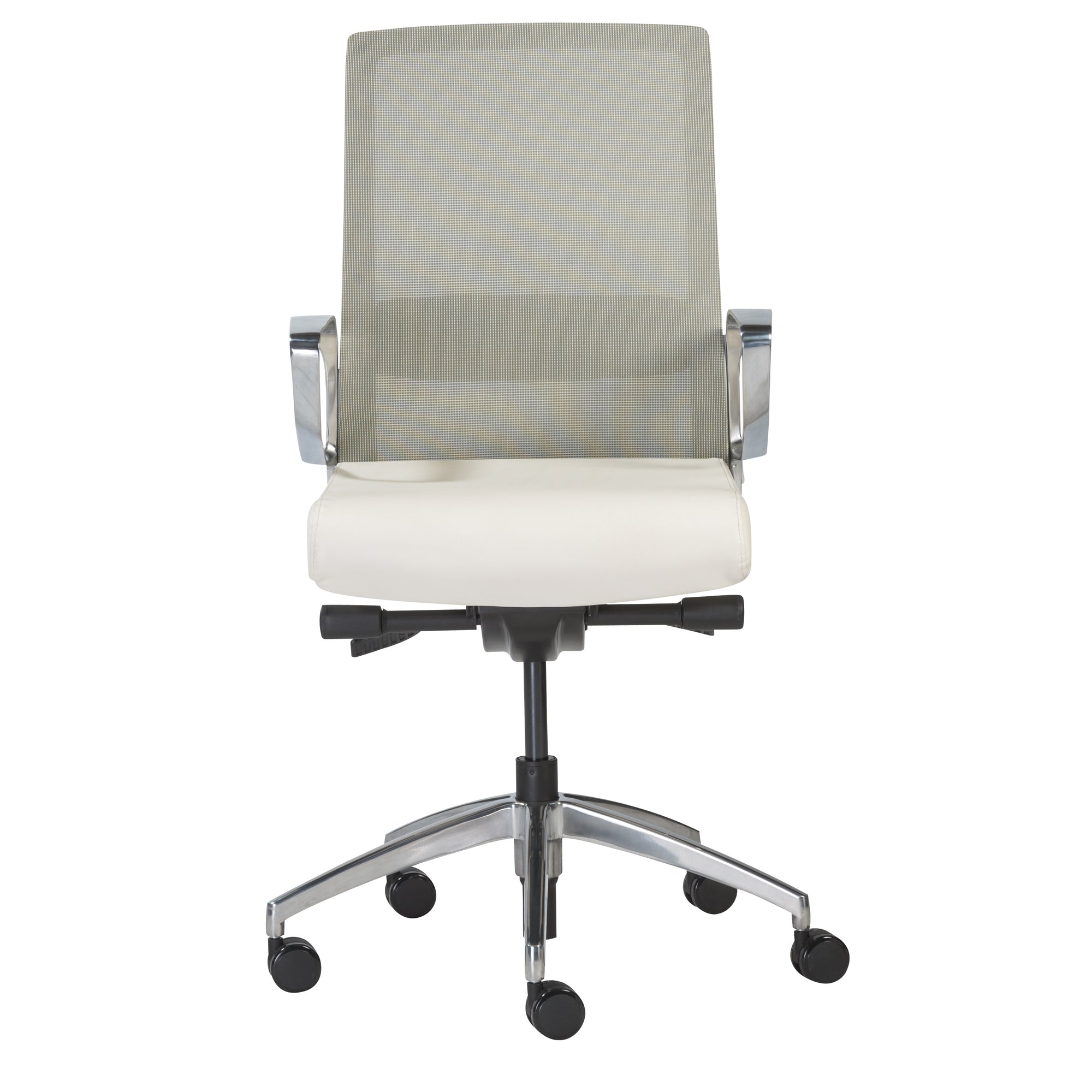 Modern Adjustable White Mesh Office Chair Officedesk Com
