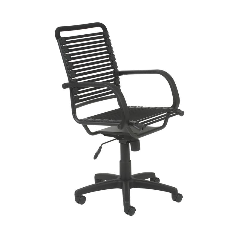 Modern Black Office Chair With Bungee Supports Officedesk Com