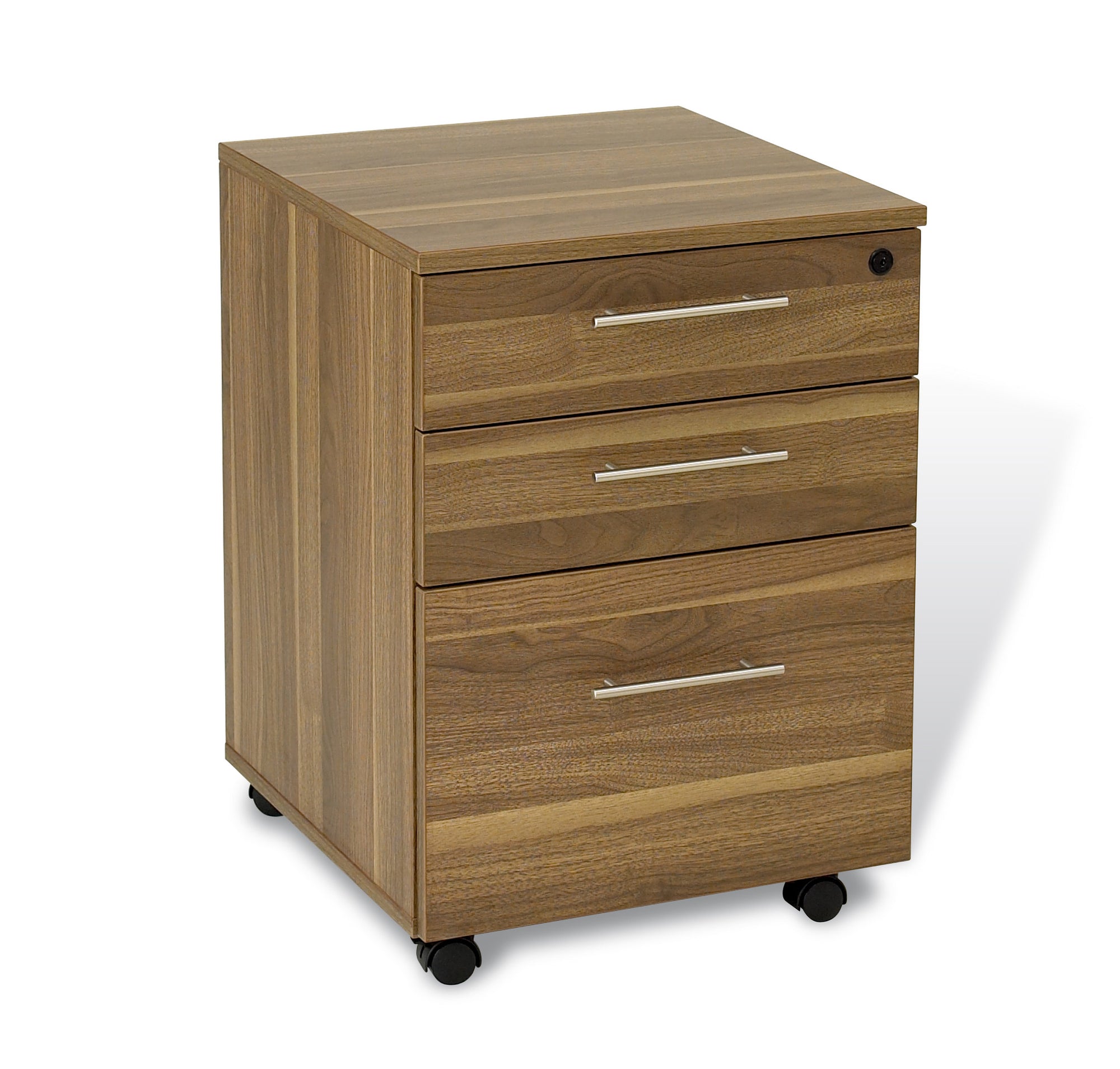 Premium Mobile File on Casters in White, Espresso, or Walnut