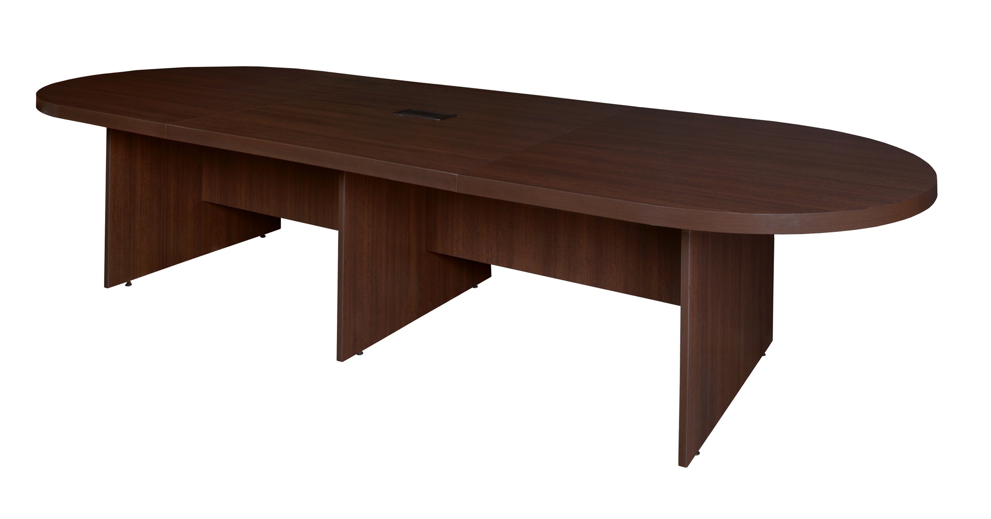 168 Modular Oval Conference Table With Power Data Port In Java