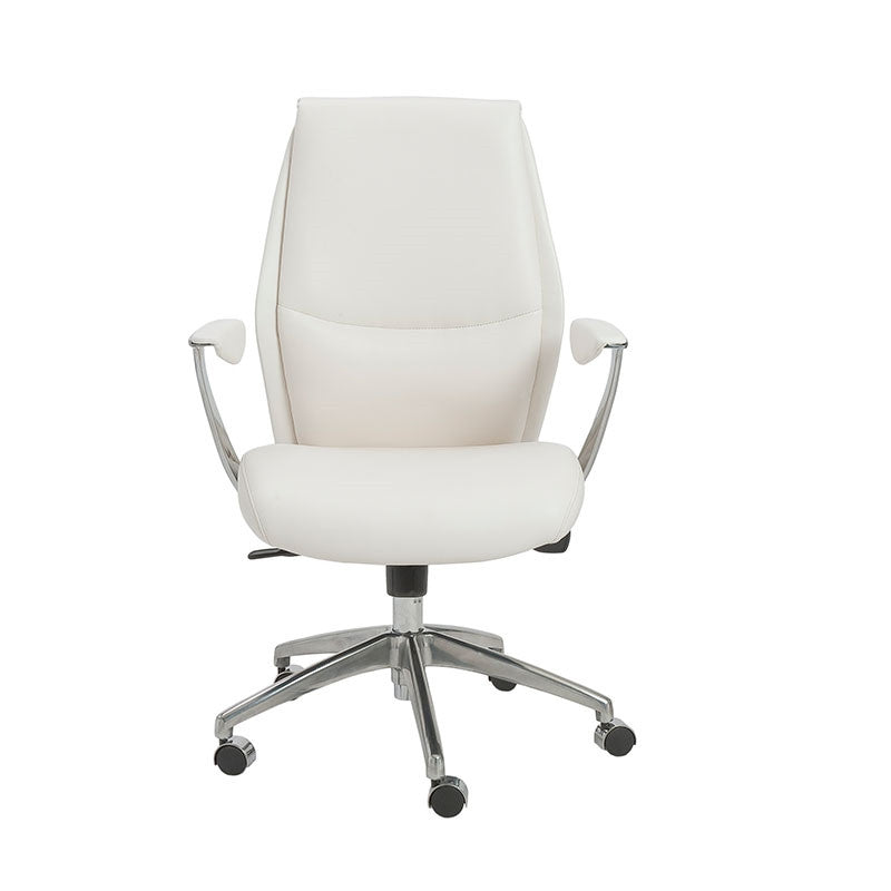 stylish white desk chair