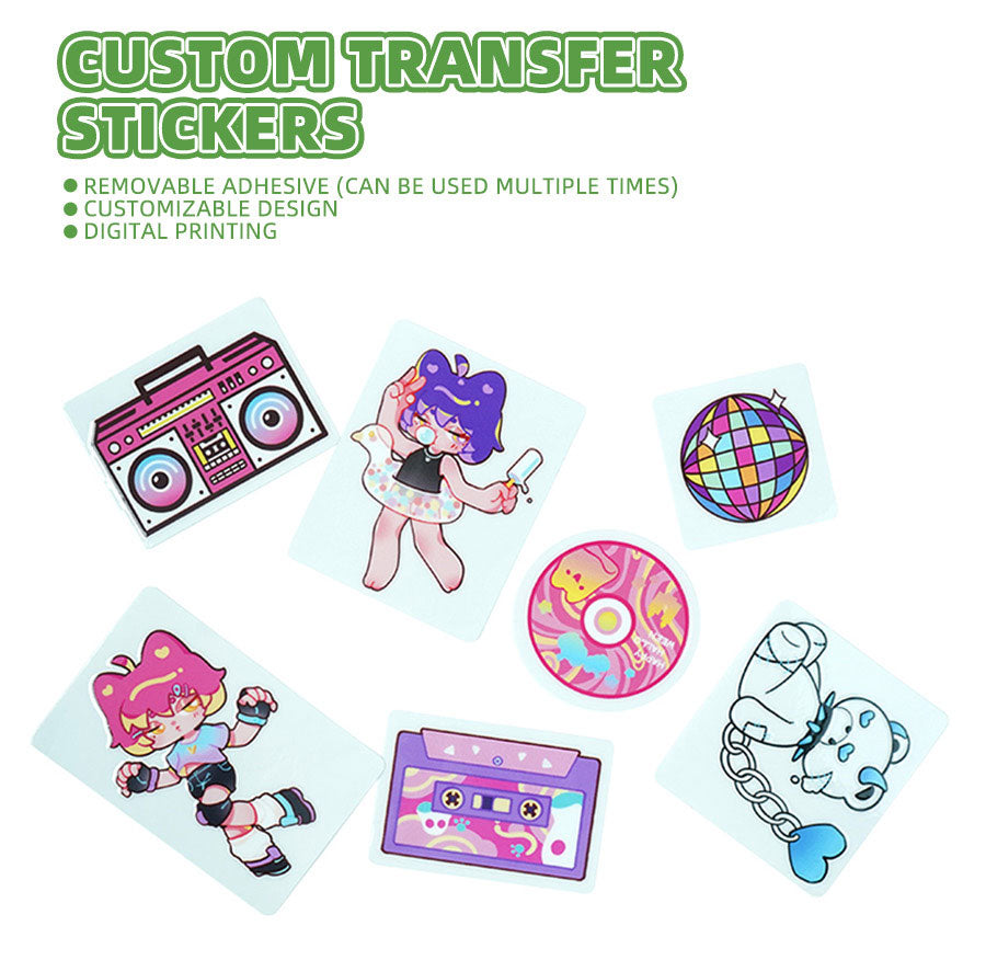 Transfer Stickers - Custom Stickers - Make Custom Stickers Your Way